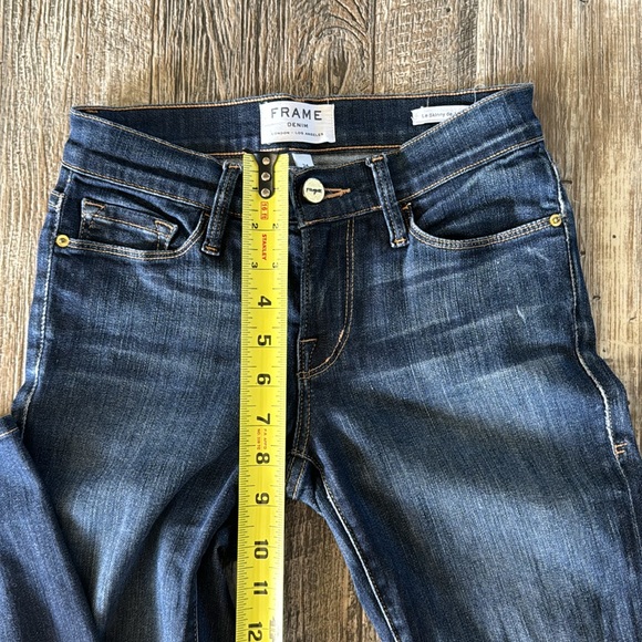 FRAME DENIM LONDON-LOS ANGELES LE SKINNY DE JEANNE, SIZE 24 - Picture 12 of 13